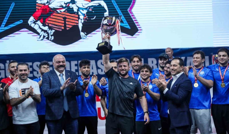 Süper Lig Serbest Güreş Final Four müsabakalarında şampiyon ASKİ