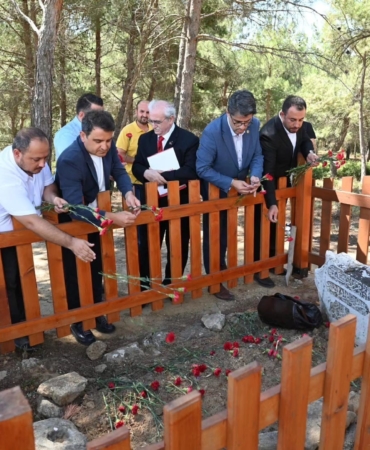 Tabip Binbaşı Mehmet İsmail Bey Kabri Başında Anıldı