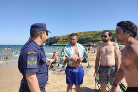 Tatil bölgelerinde jandarmadan denetimi