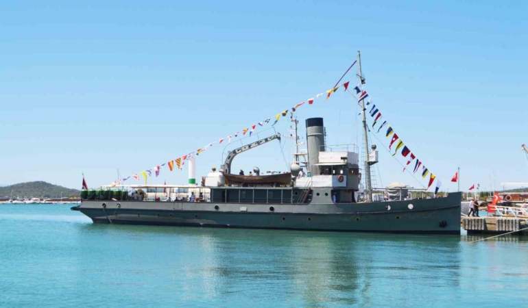 TCG Nusret Gemisi Ayvalık’ta