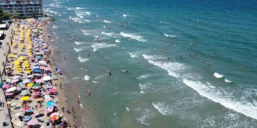 Tekirdağ sahillerinde bayram tatili yoğunluğu devam ediyor