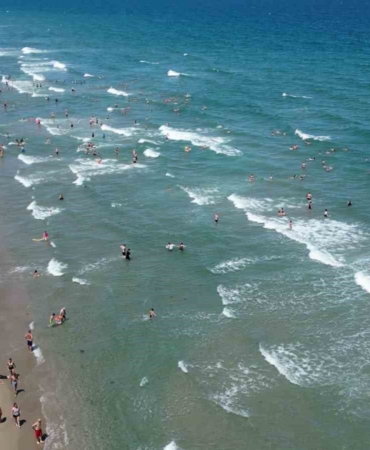 Tekirdağ sahillerinde bayram tatili yoğunluğu devam ediyor