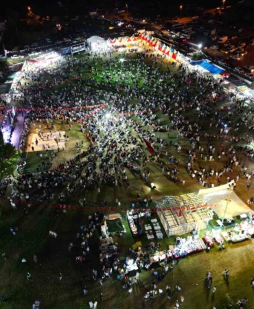 Tekirdağ’da 20. Geleneksel Yayla Şenlikleri başladı: Yüzlerce kişilik horon böyle görüntülendi