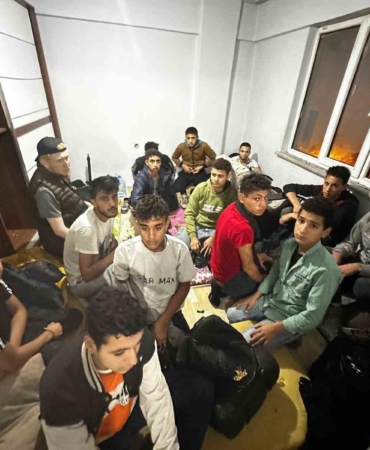 Tekirdağ’da 34 düzensiz göçmen yakalandı