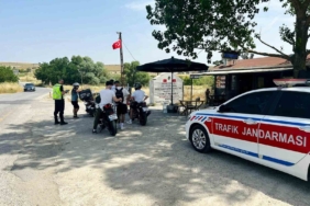 Tekirdağ’da emniyet şeridini ihlal eden 9 kişiye 65 bin lira ceza