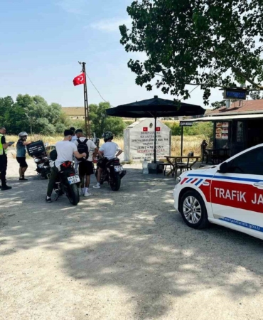 Tekirdağ’da emniyet şeridini ihlal eden 9 kişiye 65 bin lira ceza