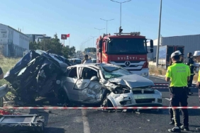 Tekirdağ’da feci kaza: 1’i çocuk 6 yaralı