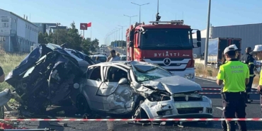 Tekirdağ’da feci kaza: 1’i çocuk 6 yaralı