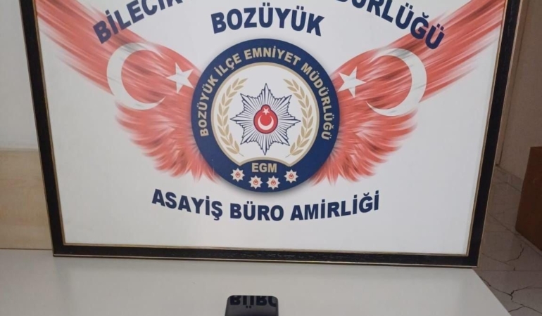Telefon hırsızı 2 çocuk yakalandı