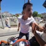 Trafikte tartıştığı motosikletliye bıçak çekti: ‘Seni ikiye bölerim’