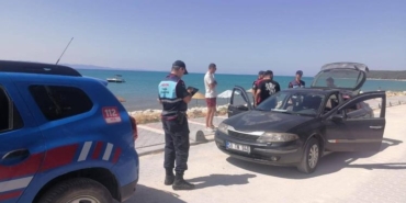 Turizm jandarması Saroz Körfezi sahillerinde tedbirleri artırdı
