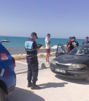 Turizm jandarması Saroz Körfezi sahillerinde tedbirleri artırdı