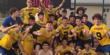 Türkiye Şampiyonası U17 Futbol 1. Kademe müsabakalarının şampiyonu Acarspor oldu