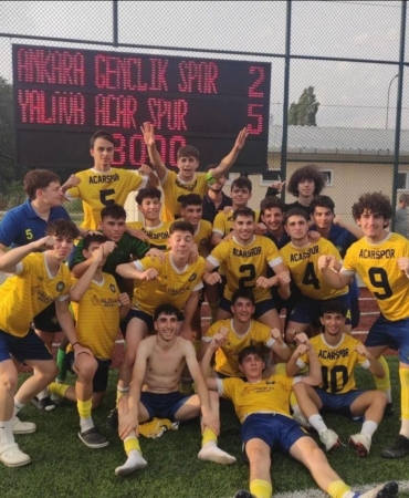 Türkiye Şampiyonası U17 Futbol 1. Kademe müsabakalarının şampiyonu Acarspor oldu