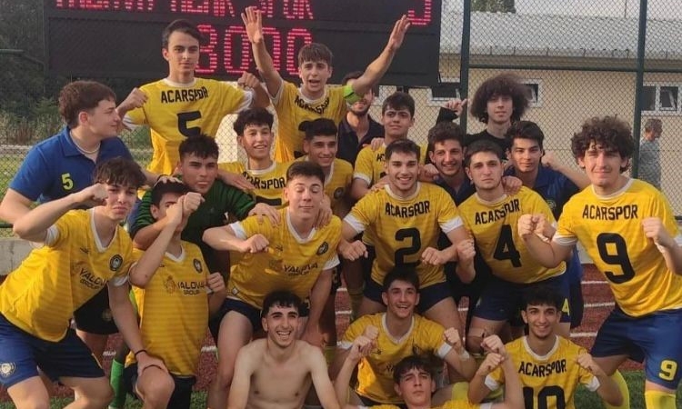 Türkiye Şampiyonası U17 Futbol 1. Kademe müsabakalarının şampiyonu Acarspor oldu