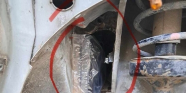 Türkiye’ye sokulmak istenen 3 kilo 510 gram kokain gümrük polislerine takıldı