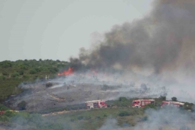 Tuzla’da Piyade Okulu içerisinde yangın