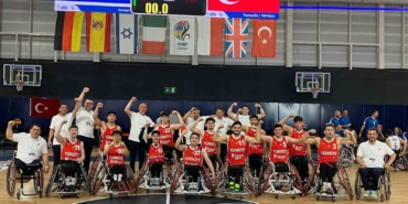 U23 Tekerlekli Sandalye Milli Takımı, IWBF Avrupa Şampiyonası ilk maçını kazandı