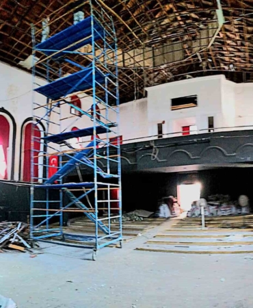 Uğur Mumcu Kültür Merkezi’nde tadilat devam ediyor