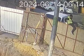 Ümraniye’de baretli, yelekli hırsızlık: 200 bin liralık malzeme çaldılar