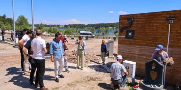 Vali Aygöl, Pelitözü Gölpark’taki çalışmaları inceledi