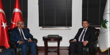 Vali Demirtaş’tan Başkan Aydın’a iade-i ziyaret