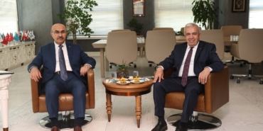 Vali Demirtaş’tan Başkan Şadi Özdemir’e ziyaret