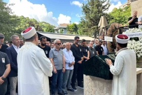 Volkan Demirel’in babası son yolculuğuna uğurlandı