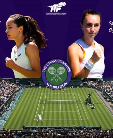 Wimbledon’da Zeynep Sönmez ve İpek Öz’den çifte galibiyet