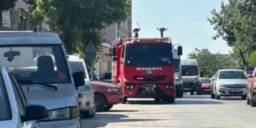 Yakılan semaverden çıkan dumanlar yangın sanılınca olanlar oldu