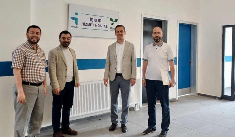 Yalova Makine OSB’de İŞKUR Ofisi açıldı