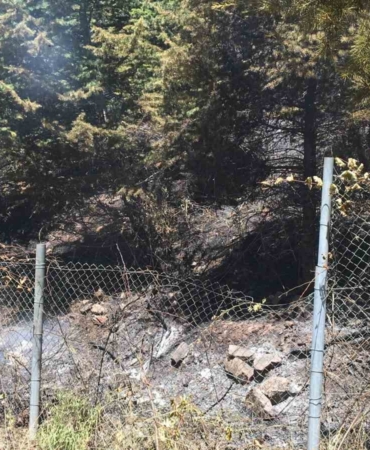 Yangın vatandaşları sokağa döktü