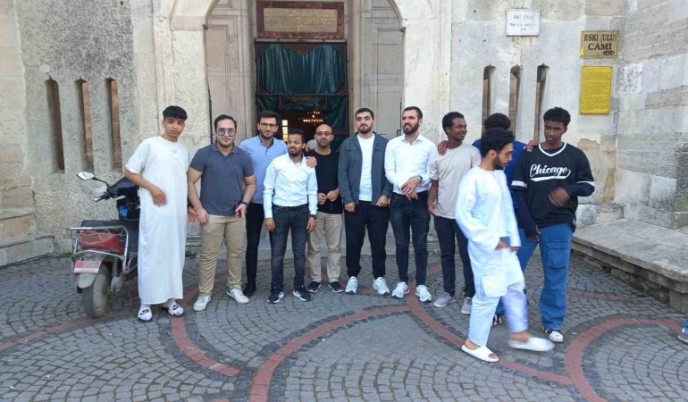 Yurt dışından Edirne’ye gelen Müslüman öğrencilerin bayram heyecanı