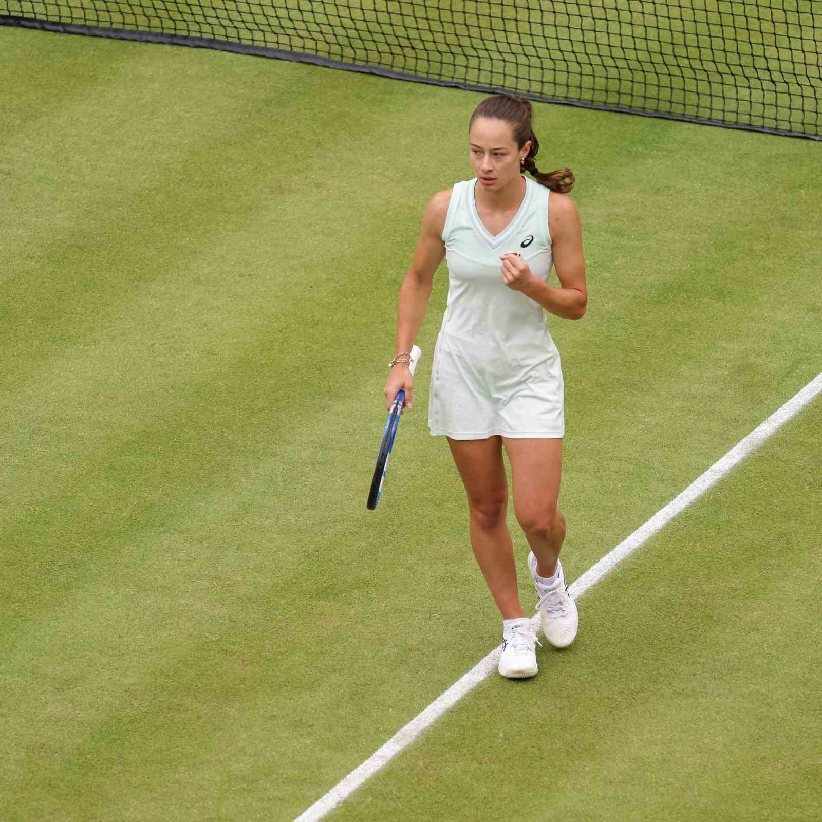 Zeynep Sönmez Wimbledon’da elemelerin final turuna yükseldi