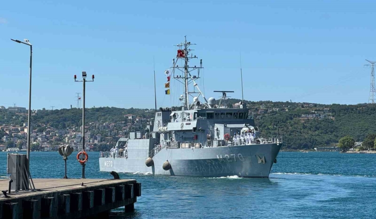 1 Temmuz Denizcilik ve Kabotaj Bayramı’nda MCM Black Sea gemileri boğaza açıldı