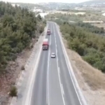 12 araç sürücüsü drone denetiminden kaçamadı