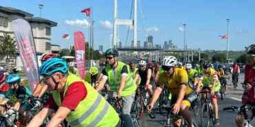15 Temmuz’dan Gazze’ye özgürlük için pedal çevirdiler