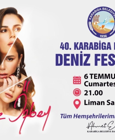 40. Karabiga Priapos Deniz Festivali coşkuyla kutlanacak