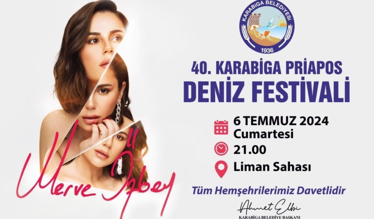 40. Karabiga Priapos Deniz Festivali coşkuyla kutlanacak