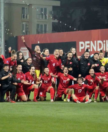 A Milli Kadın Futbol Takımı’nın play-off’taki rakibi Ukrayna oldu