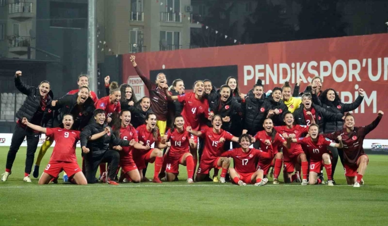 A Milli Kadın Futbol Takımı’nın play-off’taki rakibi Ukrayna oldu