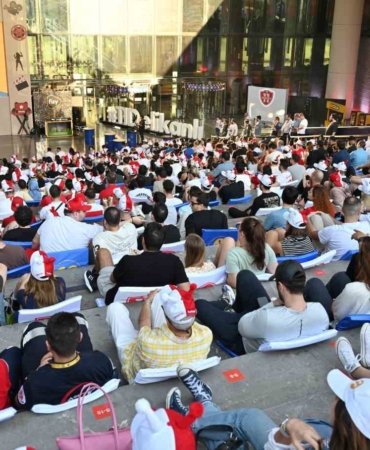 A Milli Takım’ın çeyrek final mücadelesi dev ekranda