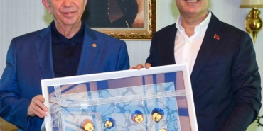 Ahmet Akın, Mansur Yavaş’ı ziyaret etti