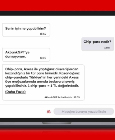Akbank Asistan, GPT entegrasyonu ile müşterilere hızlı bilgi erişimi sağlıyor