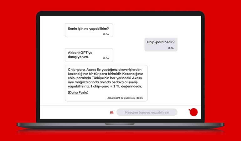 Akbank Asistan, GPT entegrasyonu ile müşterilere hızlı bilgi erişimi sağlıyor