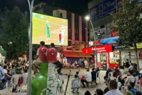 Akyazı milli maç heyecanını dev ekranda izleyecek