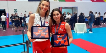 Aleksia Karutasu ve Selin Adalı, U22 Avrupa Şampiyonası’nda rüya takıma seçildi