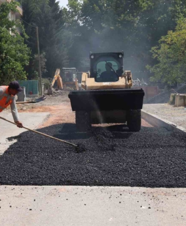 Alikahya Fatih Mahallesi modern yollara kavuşuyor