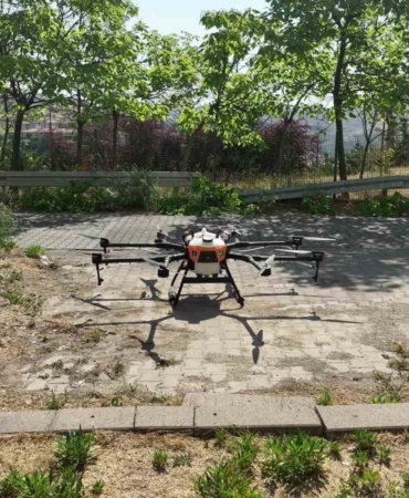 Ankara’nın havadan ilaçlanması Bursa’dan