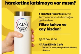 Ataşehir’de “Plastiksiz Temmuz” hareketi: Ücretsiz çay ve kahve dağıtılacak